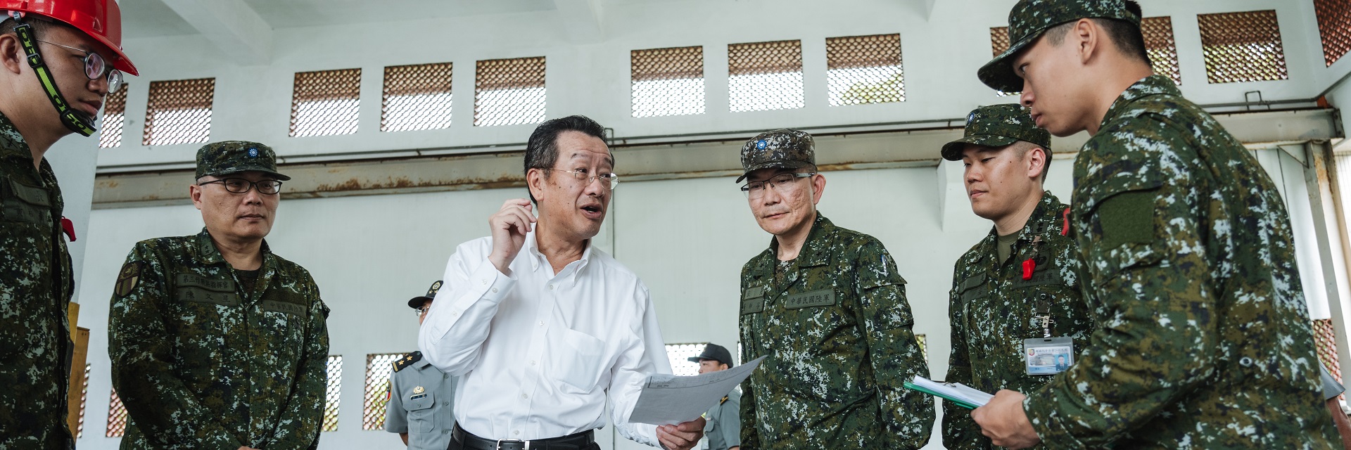顧部長視導北部駐軍　慰勉官兵戮力戰訓辛勞